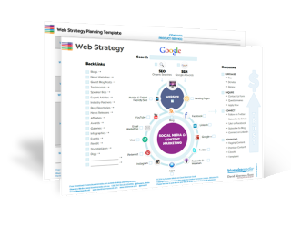 Web Strategy Planning Template 3D Icon