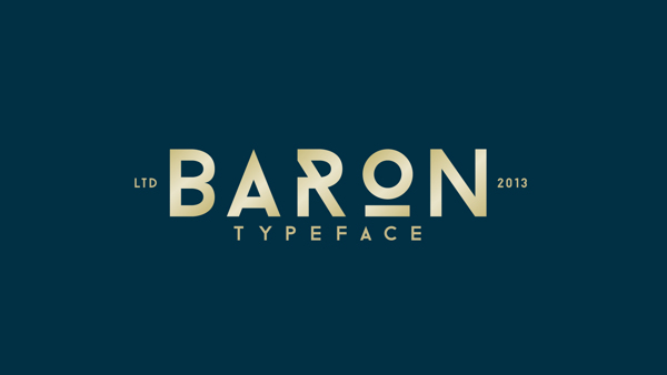 Baron Font sample