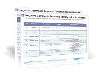 Negative Comments Response Template for Social Media