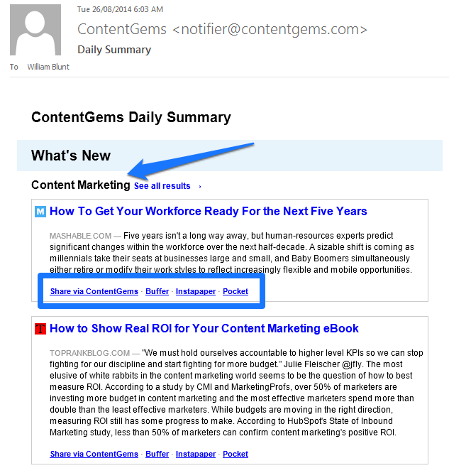 Find Content with ContentGems