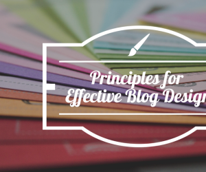 Effective Blog Design Infographic