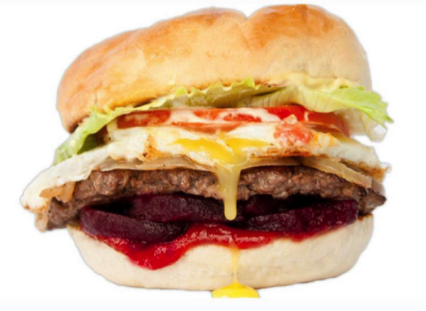 Burger example of image marketing #foodporn