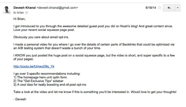 Devesh email example for testing