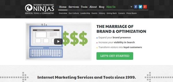Internet Marketing Ninjas - tool to optimise your content
