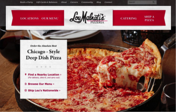 Pizzeria example of image marketing #foodporn