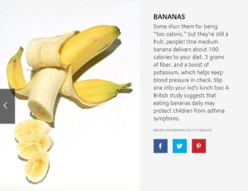 Bananas example of viral content