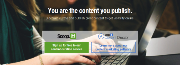 Scoop.it as a content curation tool example