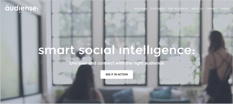 Audiense for tracking success of your social media plan