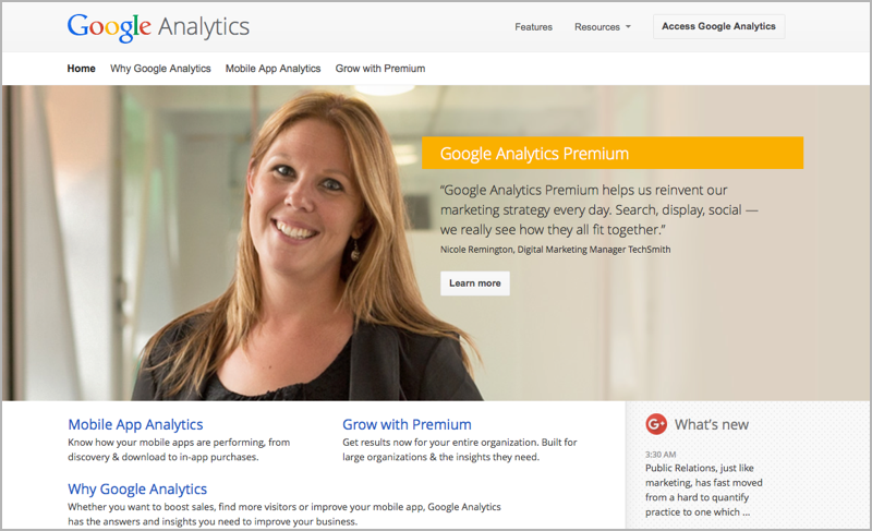Google Analytics for tracking success of your social media plan