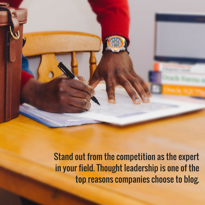 stand out from competition for how to write blogs