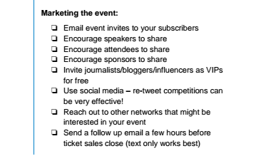 the big day - how to market an event online