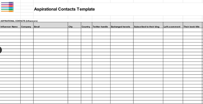 aspirational-contacts-template-for-connect-with-influencers