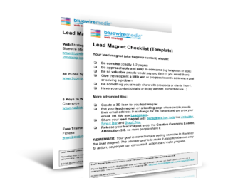 Lead Magnet Checklist