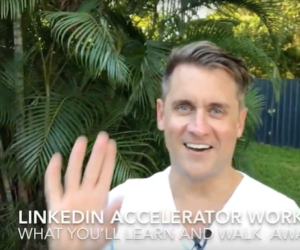 LinkedIn Workshop overview - Adam Franklin