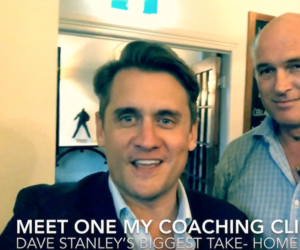 Meet one of my coaching clients - Adam Franklin and Dave Stanley