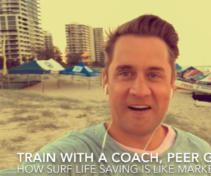 Train with a coach, peer group and solo - Adam Franklin