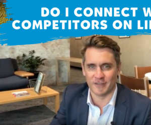 Do I connect with competitors on LinkedIn?