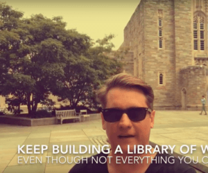 Keep building a library of content