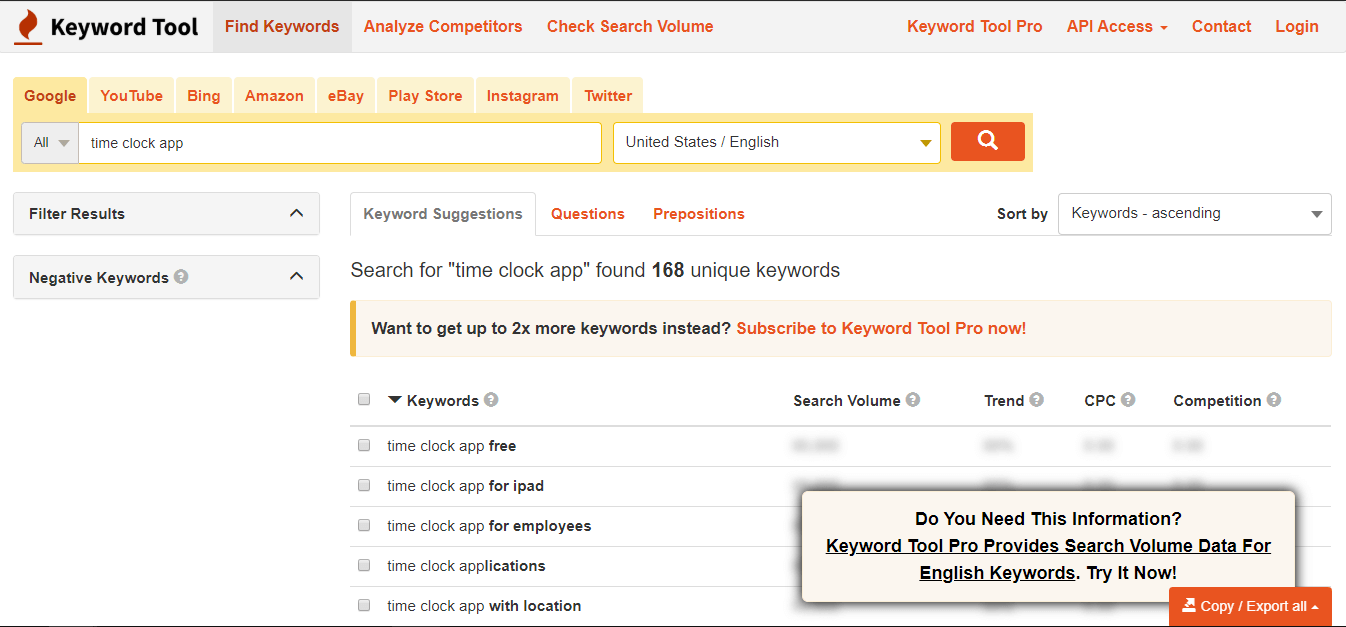 Find the Best Keyword Opportunities