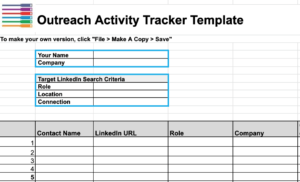 Outreach Activity Tracker Template THUMB