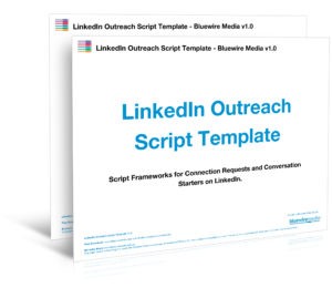 3D ICON - LinkedIn Outreach Script Template