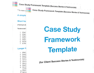 Case Study Framework Template