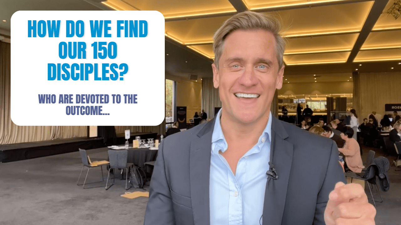How do we find our 150 disciples?